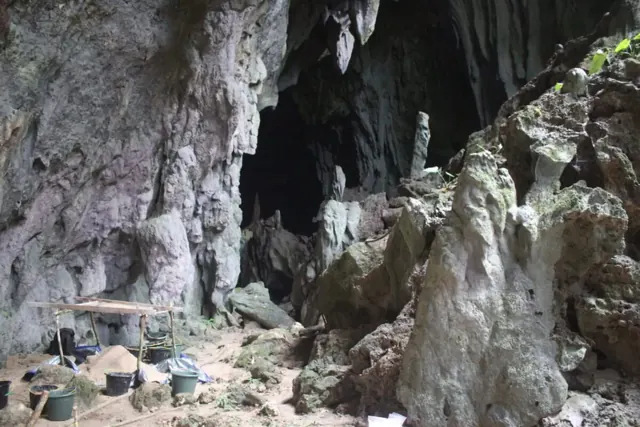Mololo Cave on Waigeo. Photograph by Dylan Gaffney.