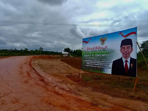 PT Global Papua Abadi site pictured in Pusaka’s chronology. Exact photograph date not supplied.
