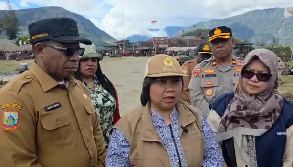 Komnas HAM visit reported by Puncak regency in October 2025.
